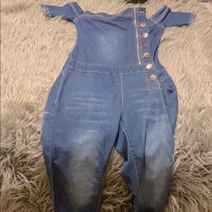 very nice jean fitted body suit